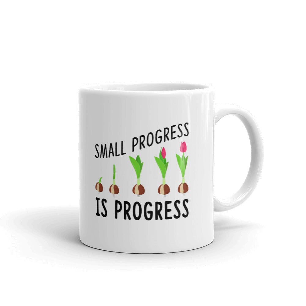 Small Progress Is Progress Coffee Tea Ceramic Mug/Cup