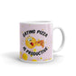 Eating Pizza Is Productive Coffee Tea Ceramic Mug/Cup