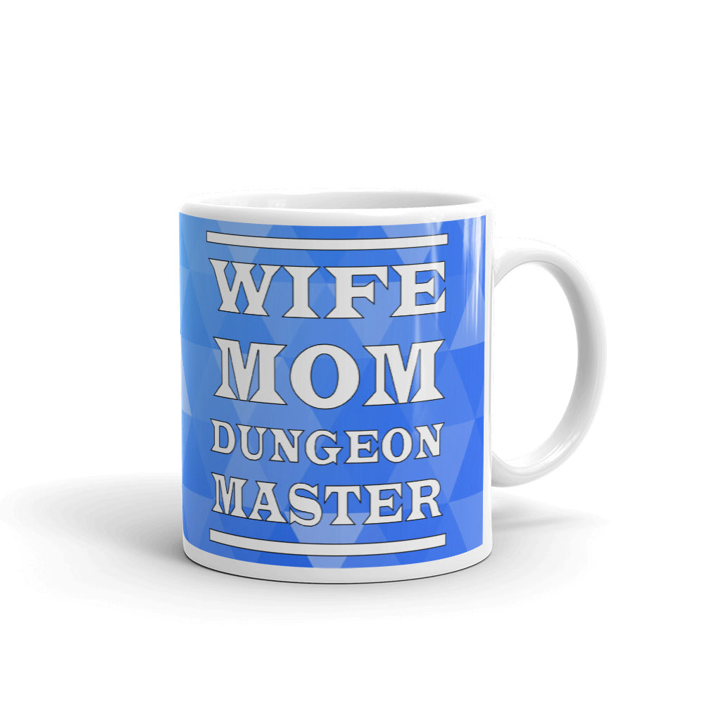 Wife Mom Dungeon Master Coffee Tea Ceramic Mug/Cup