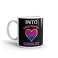 Into Biromantic Cuddles White Print Coffee Mug Tea Cup