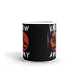 Crow Away Pun Funny Antisocial Coffee Mug Tea Cup