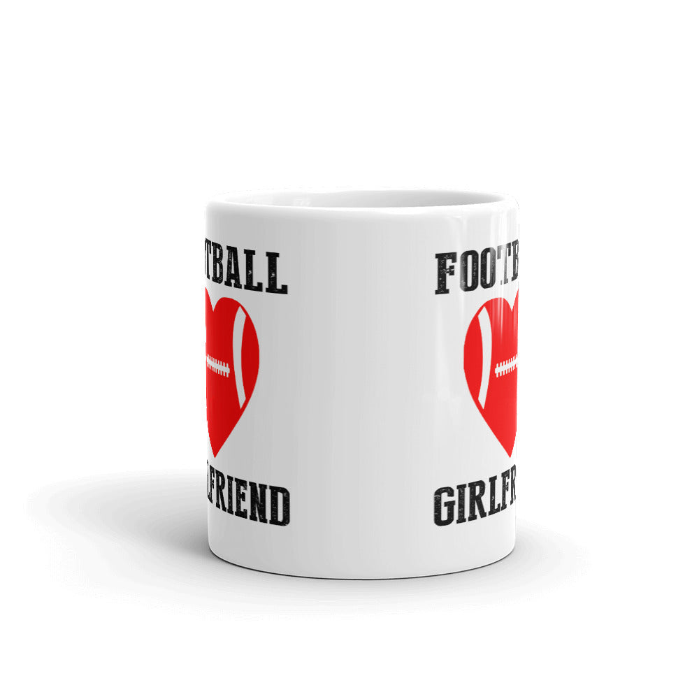 FootBall Girlfriend Football Lover Gift Coffee Mug Tea Cup