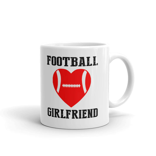 FootBall Girlfriend Football Lover Gift Coffee Mug Tea Cup