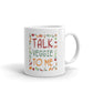Talk Veggie To Me Funny Gift Novelty Coffee Mug Tea Cup