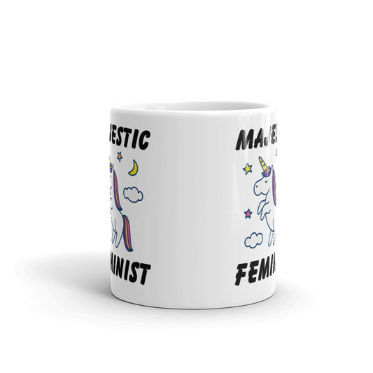 Majestic Feminist Women's Feminism Right Gift Coffee Mug Tea Cup