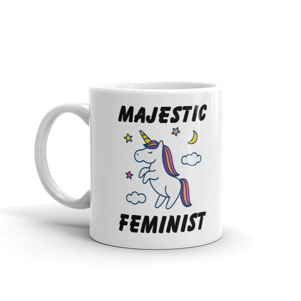 Majestic Feminist Women's Feminism Right Gift Coffee Mug Tea Cup