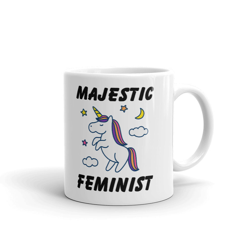 Majestic Feminist Women's Feminism Right Gift Coffee Mug Tea Cup