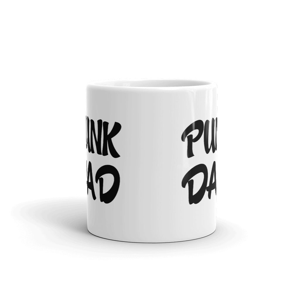 Punk Dad Print Unique Novelty Cup Gift Coffee Tea Ceramic Mug