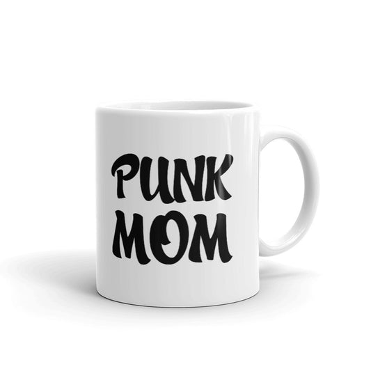 Punk Mom Print Unique Novelty Cup Gift Coffee Tea Ceramic Mug