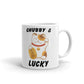 Chubby & Lucky Print Unique Cup Gift Coffee Tea Ceramic Mug