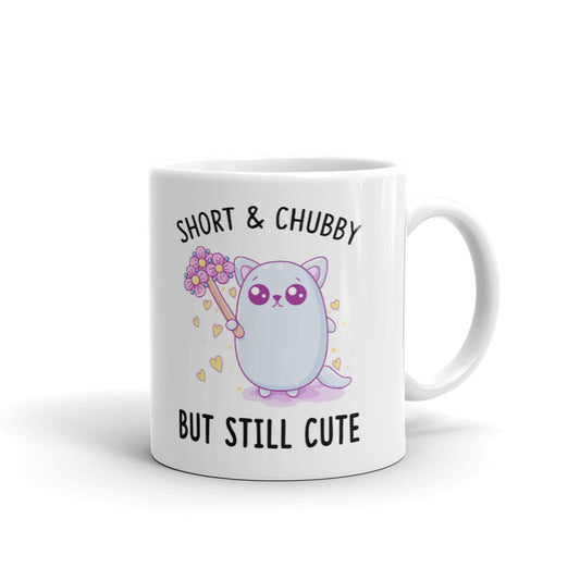 Short & Chubby But Still Cute Cup Gift Coffee Tea Ceramic Mug