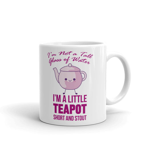 I'm A Little Teapot Short And Stout Cup Gift Coffee Tea Ceramic Mug
