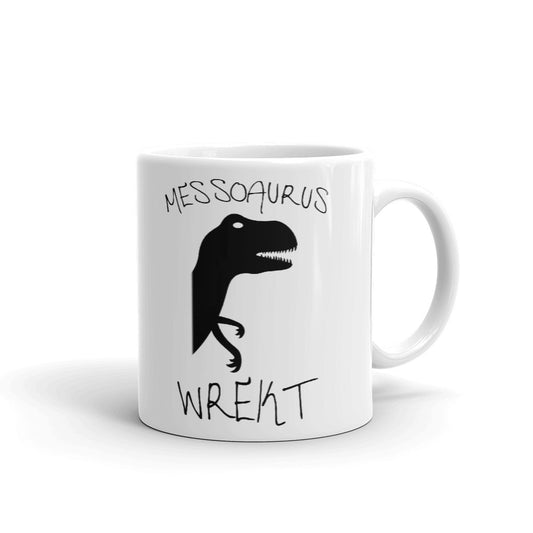 Messoaurus Wrekt Unique Cup Gift Coffee Tea Ceramic Mug