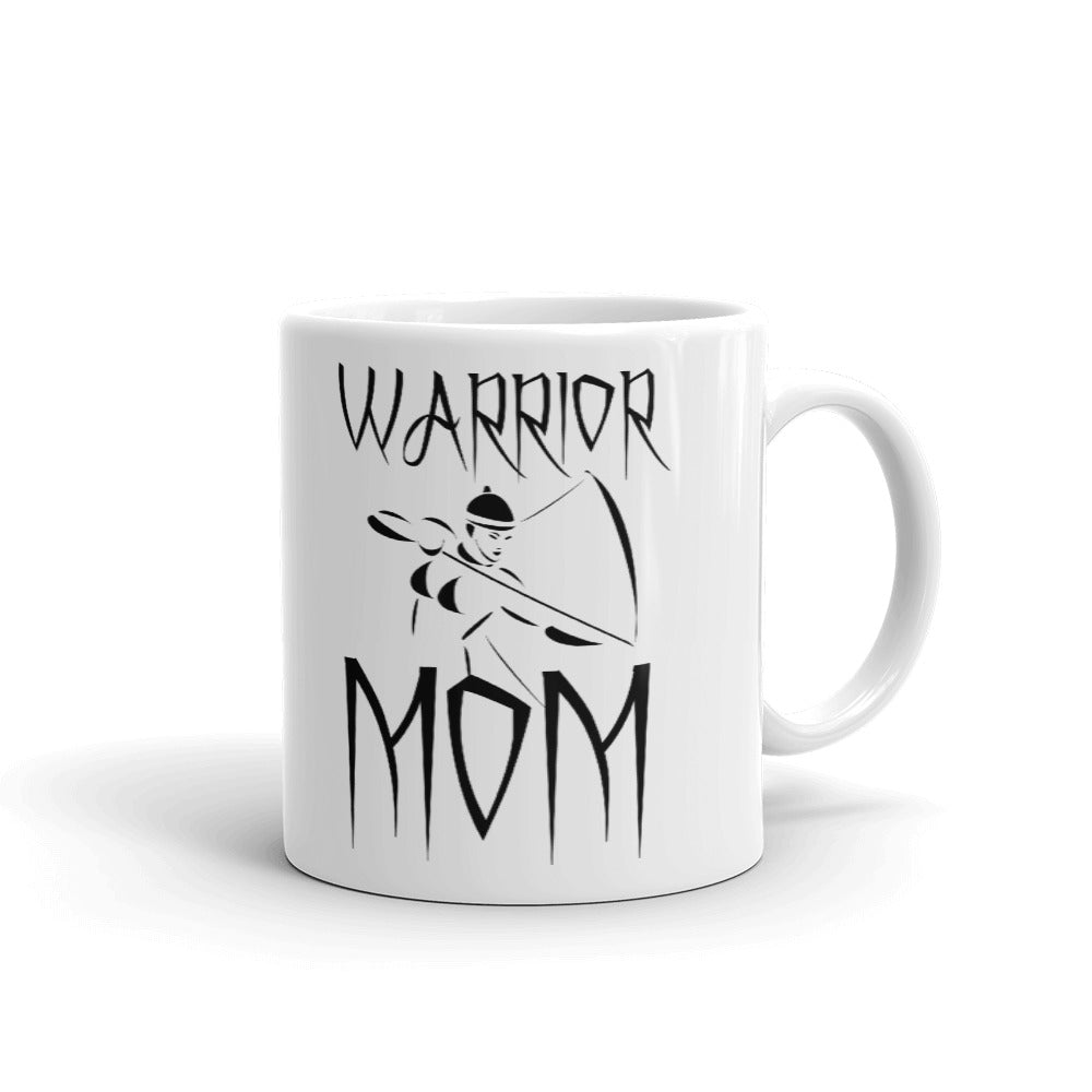 Warrior Mom Unique Cup Gift Coffee Tea Ceramic Mug