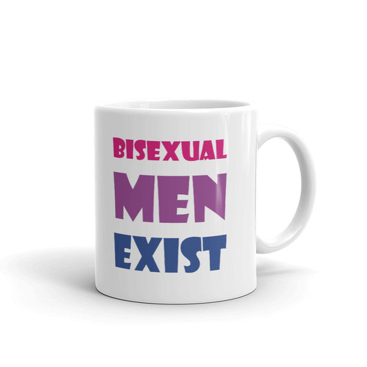 Bisexual Men Exist Unique Cup Gift Coffee Tea Ceramic Mug