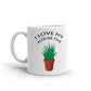 I Love My Aloe-ne Time Unique Cup Gift Coffee Tea Ceramic Mug