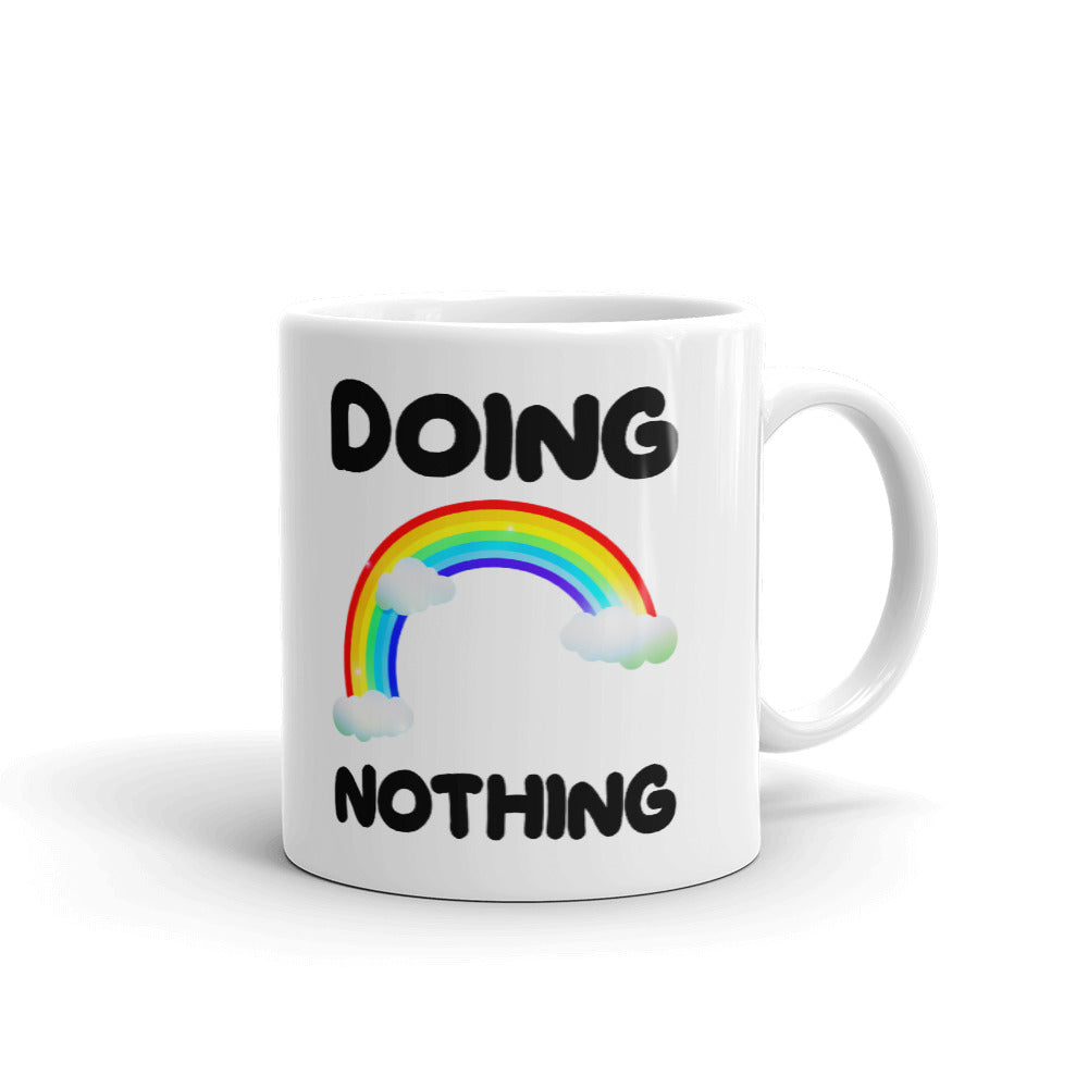 Doing Nothing Unique Funny Cup Gift Coffee Tea Ceramic Mug