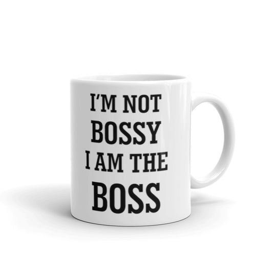 I’m Not Bossy I Am The Boss Thank You Gifts Coffee Tea Ceramic Mug