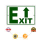 Up arrow exit aluminum metal sign