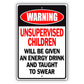 warning-unsupervised-children-aluminum-metal-sign