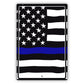 America-Police-Flag-Aluminum-Metal-Sign