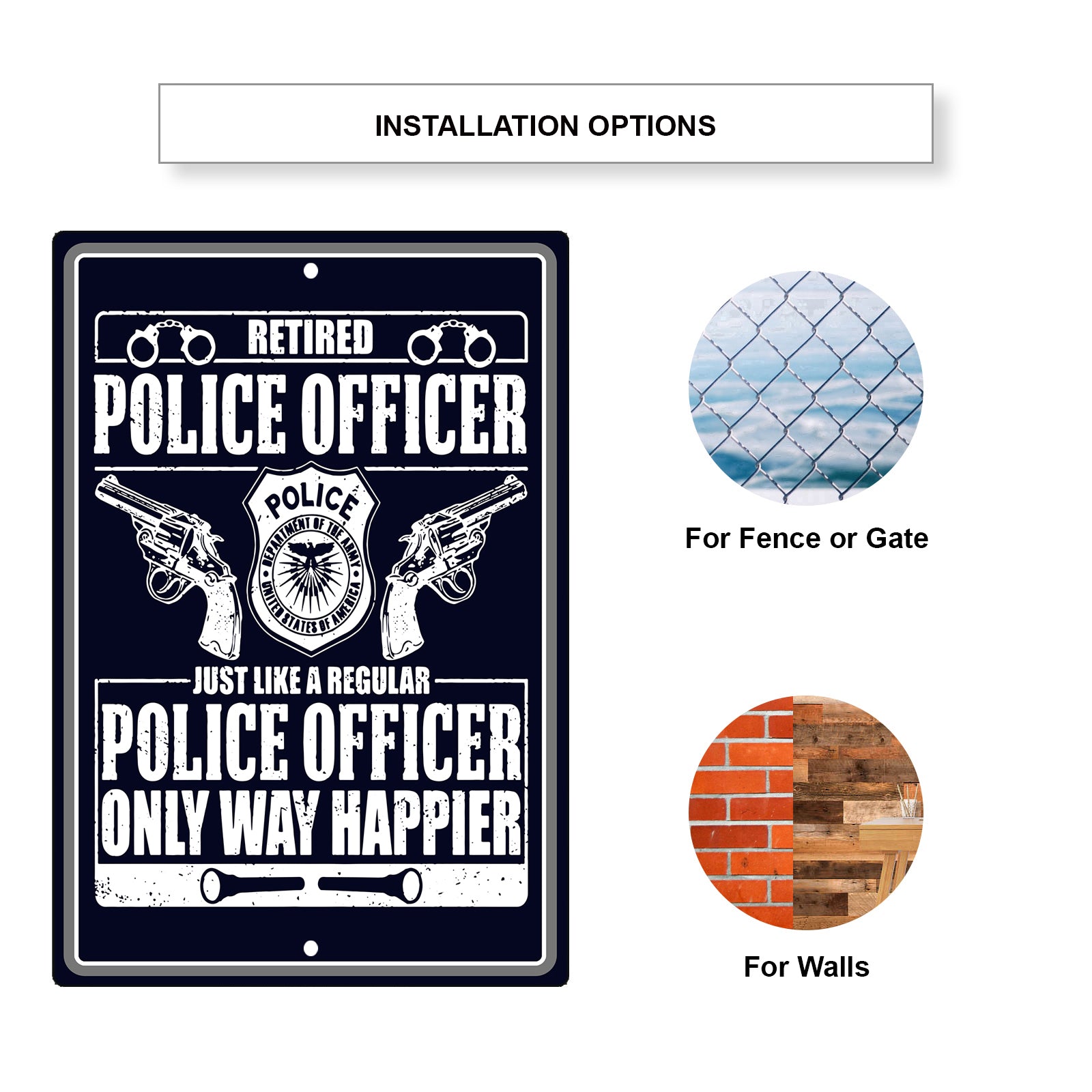 Retired-Police-Officer-Aluminum-Metal-Sign