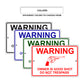 Warning Owner Is Good Shot Do Not Trespass Aluminum Metal Sign