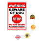 Please Ring The Doorbell Below Aluminum Metal Sign