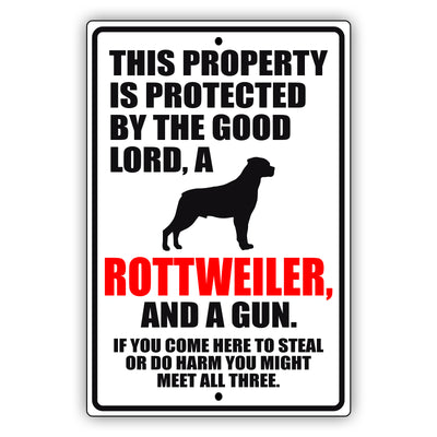 Rottweiler Dog Signs