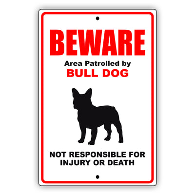Bull Dog Breed Signs