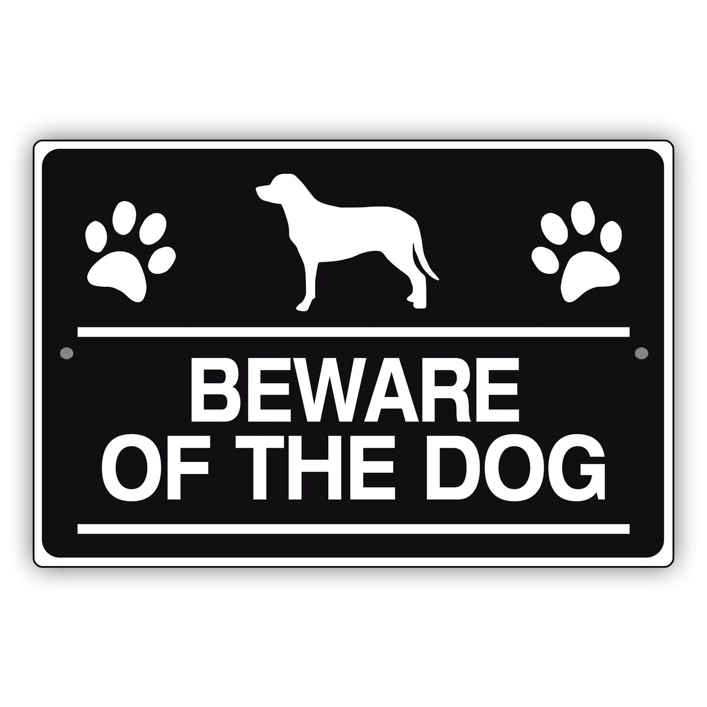 Beware-Of-The-Dog-Aluminum-Metal-Sign