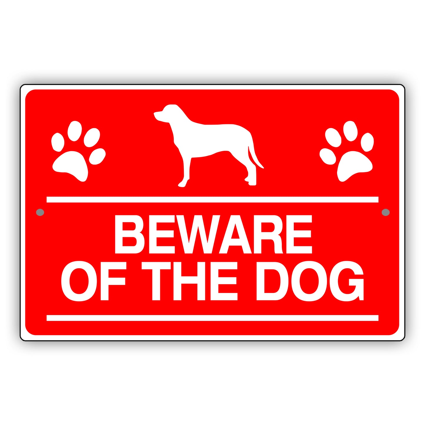 Beware-Of-The-Dog-Aluminum-Metal-Sign