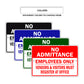 No-Admittance-Employees-Only-Aluminum-Metal-Sign