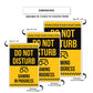 Attention! Do Not Disturb Gaming In Progress Aluminum Metal Sign