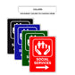 Social Service Aluminum Metal Plate Sign