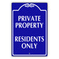 Private Property Residents Only