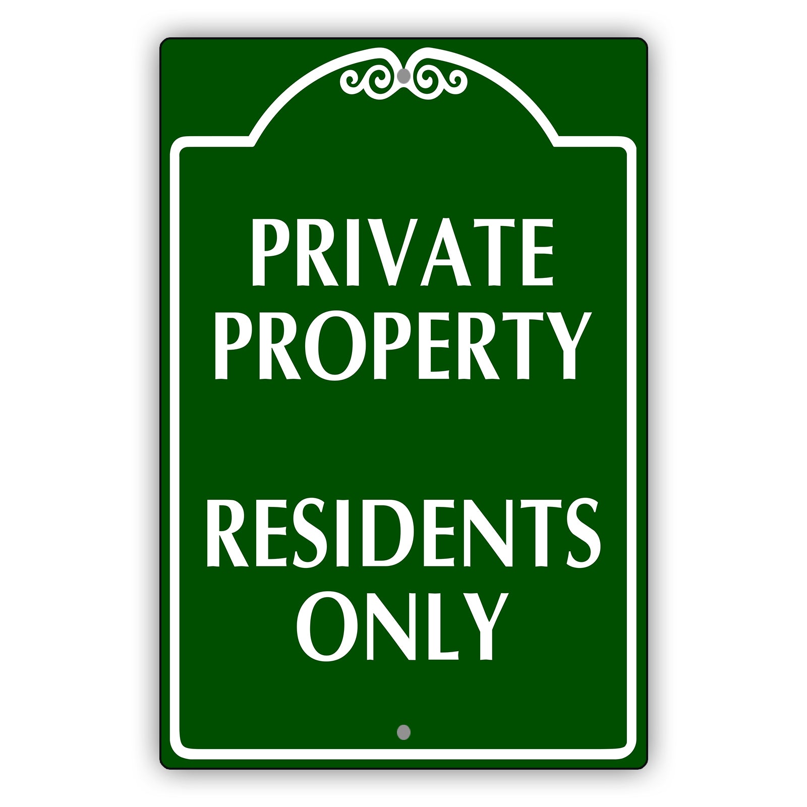 Private Property Residents Only