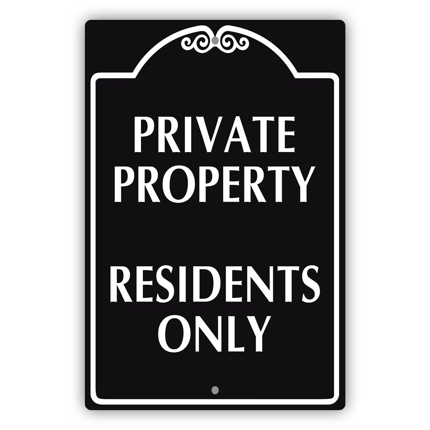 Private Property Residents Only