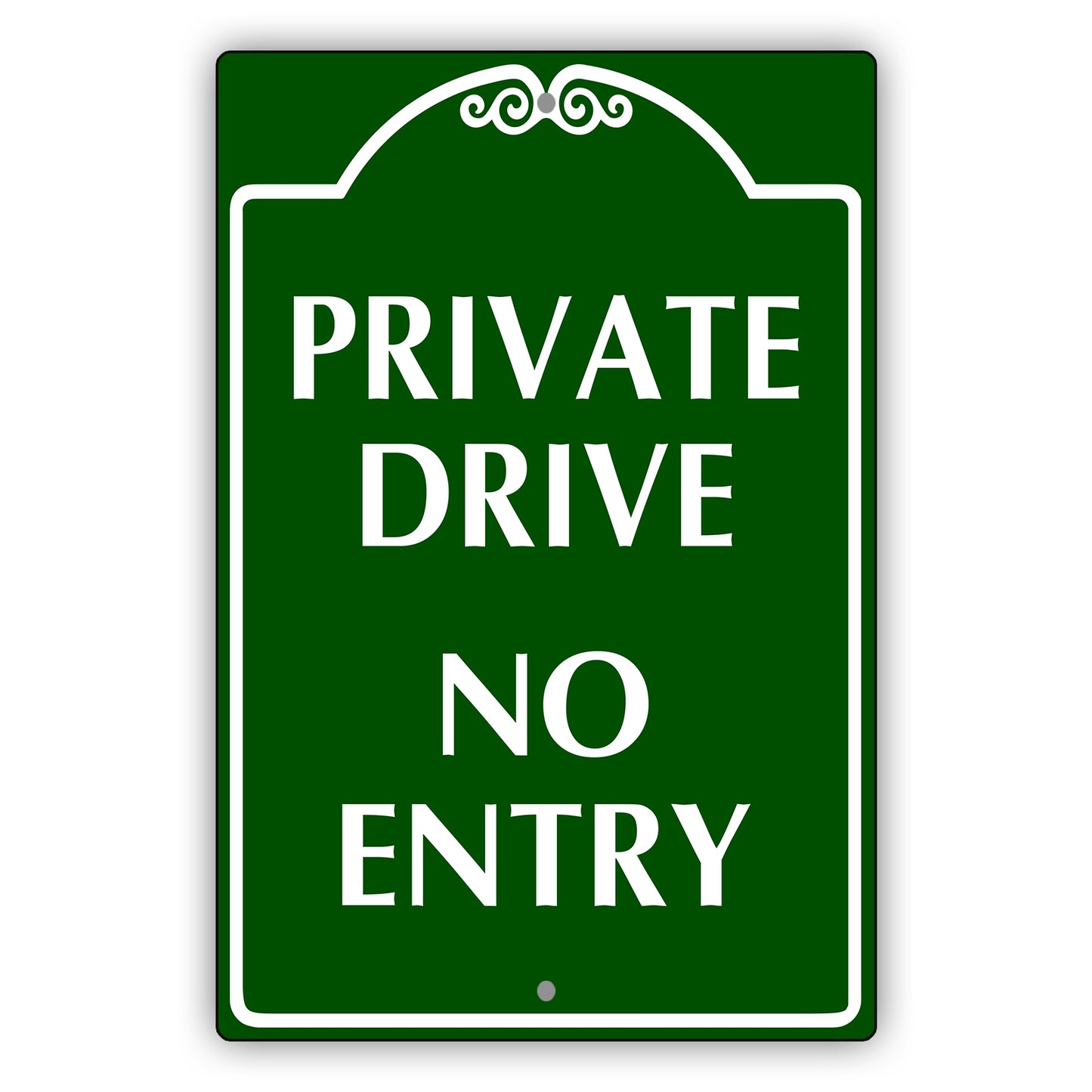 Private Drive No Entry