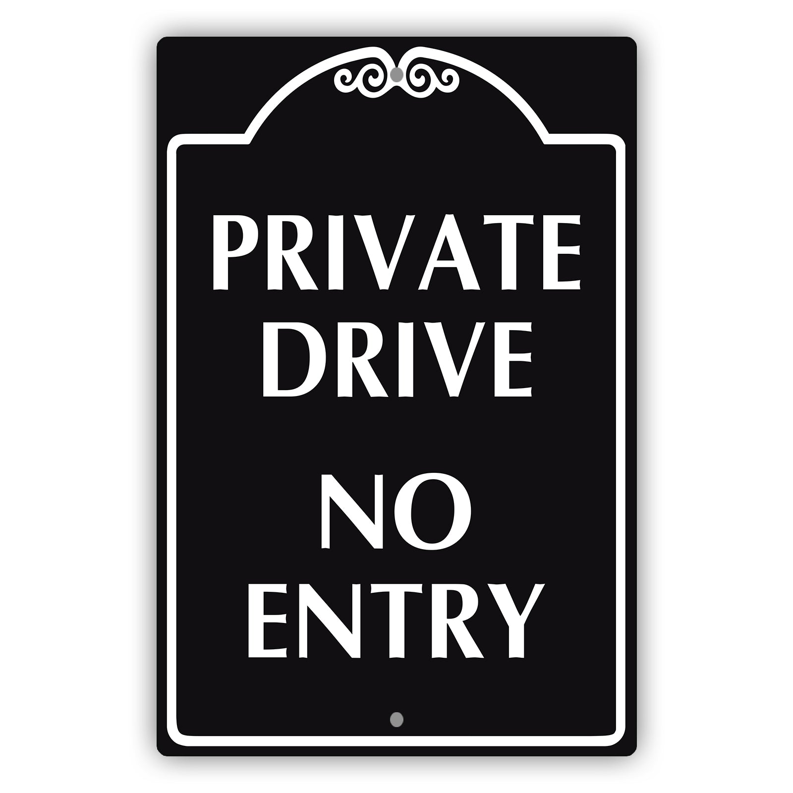 Private Drive No Entry