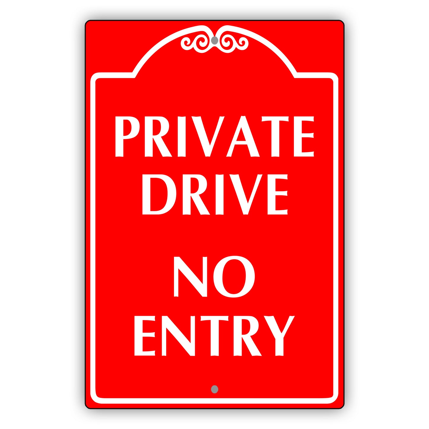 Private Drive No Entry