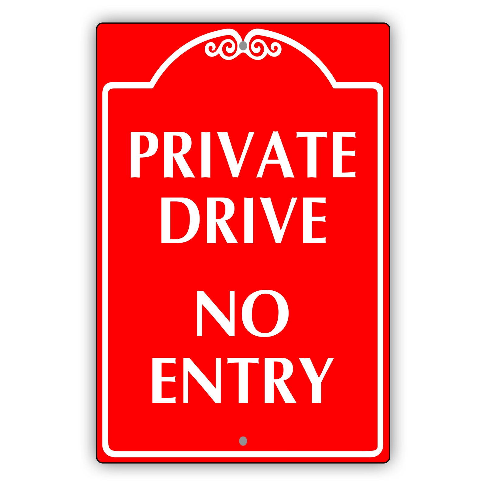Private Drive No Entry