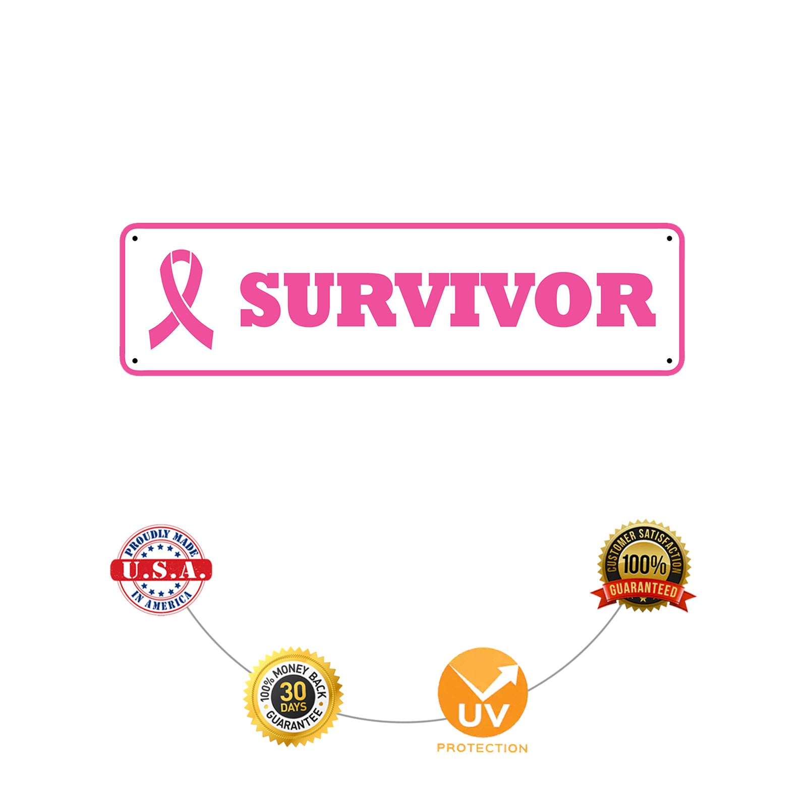 Survivor Aluminum Street Sign