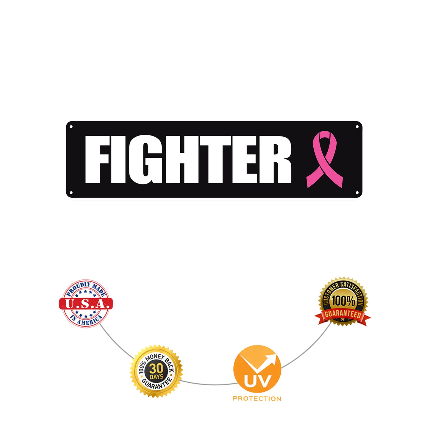 Fighter Aluminum Street Sign