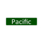Pacific Aluminum Street Sign Green