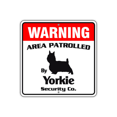 Yorkie Dog Breed Signs