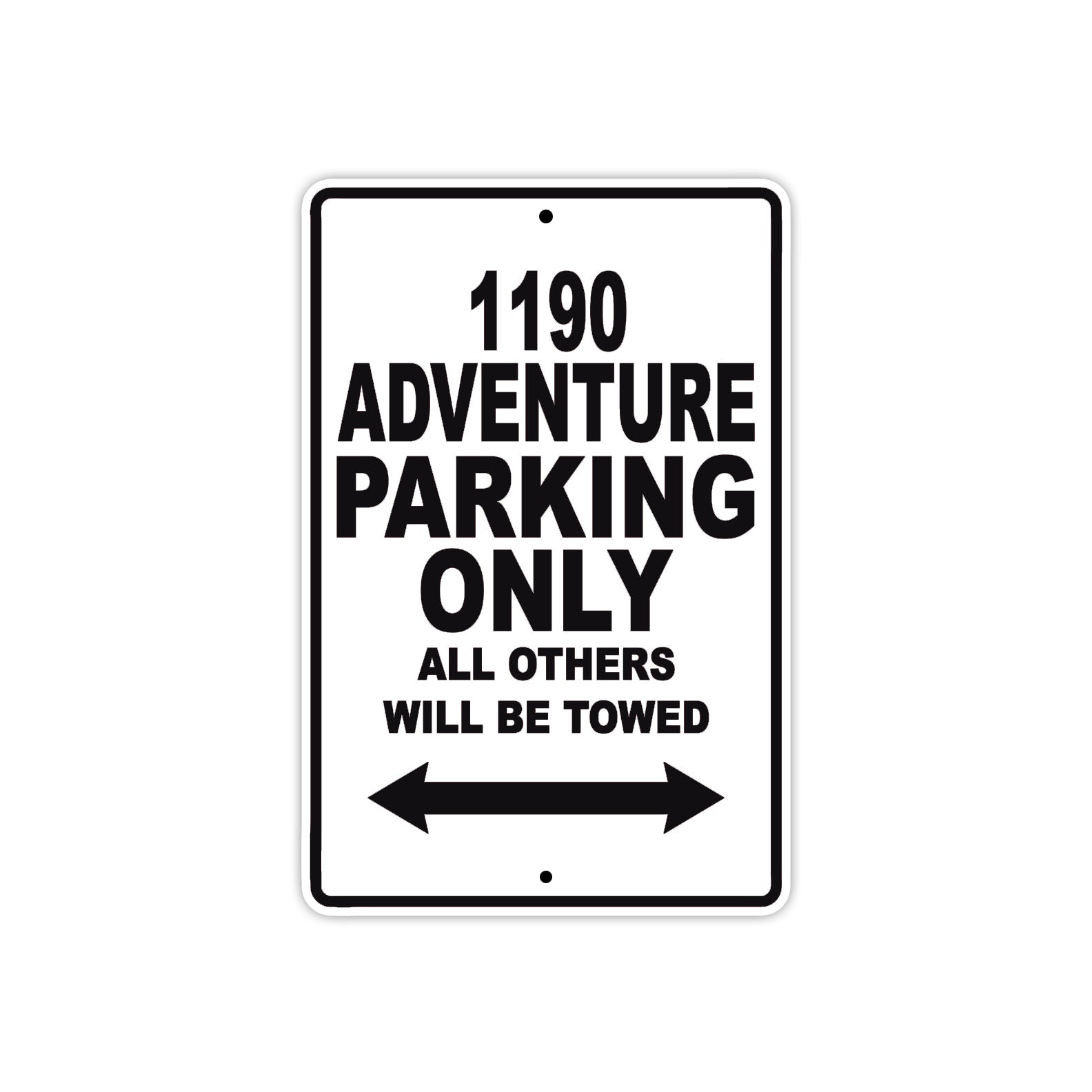 1190 adventure parking only all others will be towed