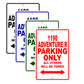 1190 adventure r parking only all others will be towed sign