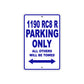 1190 rcb r parking only all others will be towed signs
