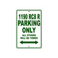 1190 RCB R Parking Only All Others Will Be Towed Metal Sign